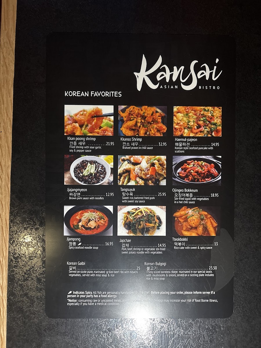 Menu Kansai-2