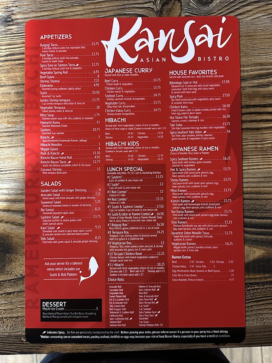 Menu Kansai-7